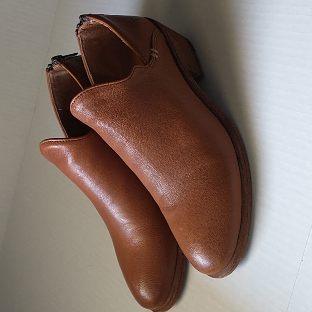 Frye Carson Shootie Western Ankle Boots Women sz 6